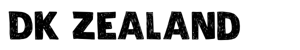DK Zealand font preview
